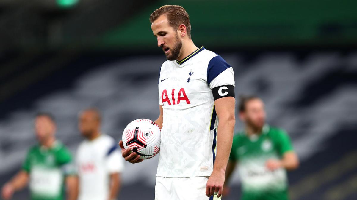 Tottenham striker Harry Kane 